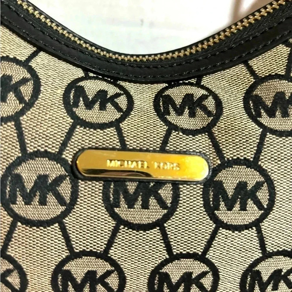 Michael kors MK signature print canvas shoulder handbag - Picture 11 of 11